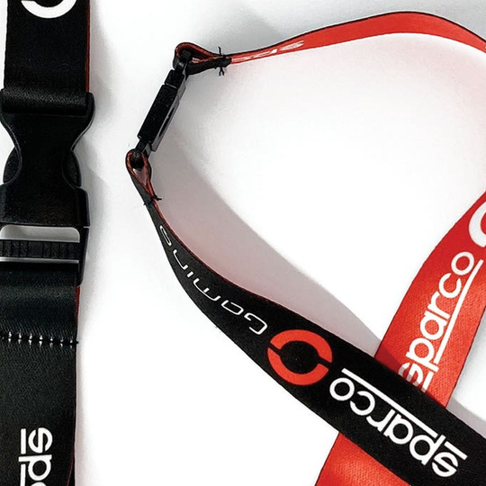 Sparco Gaming Lanyard Black