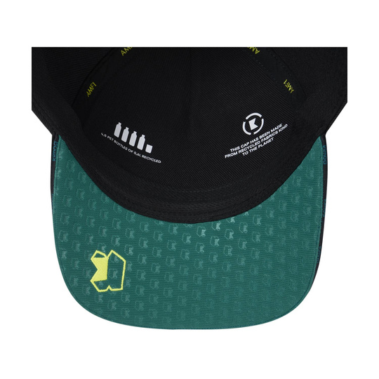 2024 Aston Martin F1 Mens Alonso Kimoa Patch Cap black