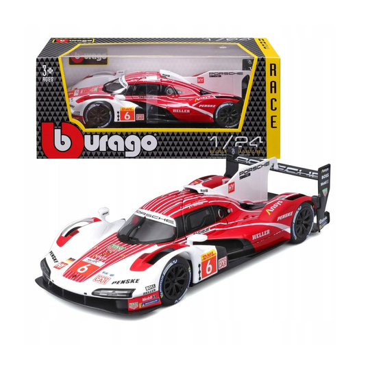 Penske Motorsport #6 Porsche 963 Model Car 1:24