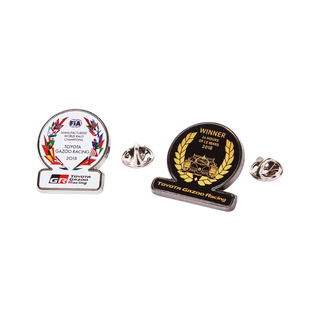 Toyota Gazoo Racing Winning Pin Badge Set