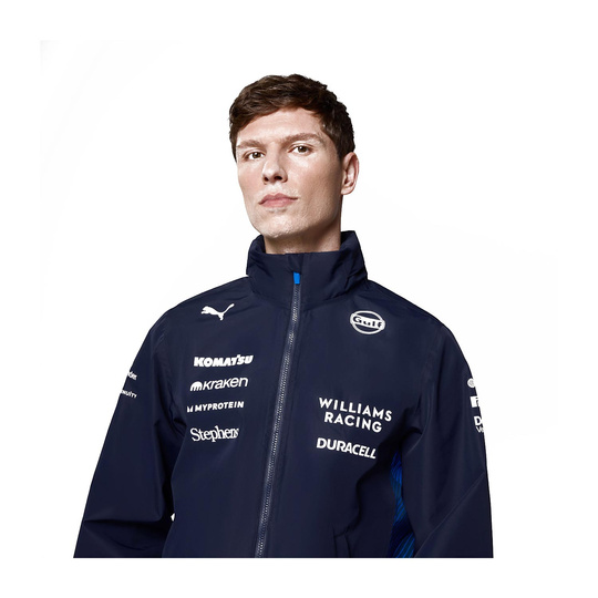 2025 Williams F1 Racing Men's Team Rain Jacket