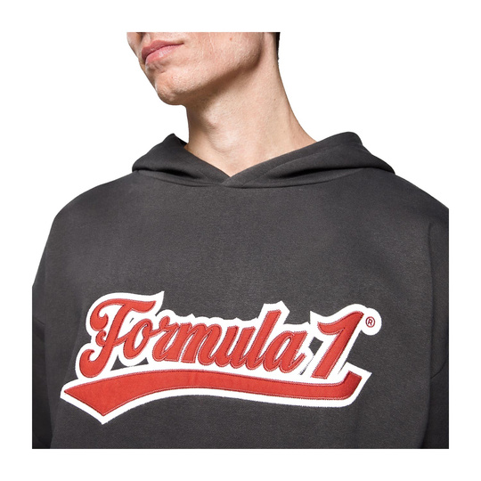 2025 Formula 1 Men's Heritage Graphic Black Hoodie