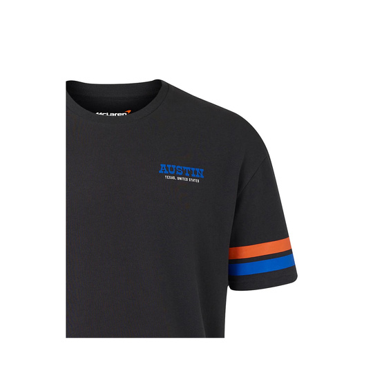 2025 McLaren F1 Mens Austin GP T-Shirt grey