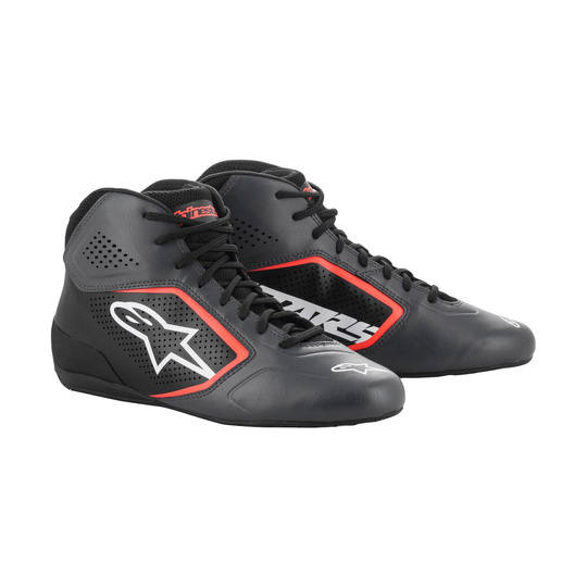 Alpinestars TECH 1-K Start V2 Racing Shoes Grey/Orange