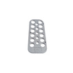 OMP Driver Left Footrest Silver