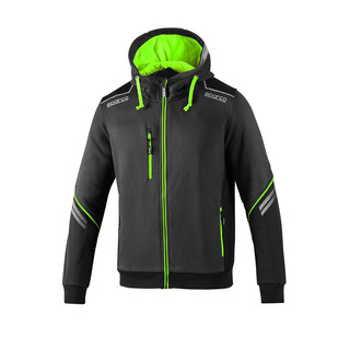 Sparco TECH Hooded Sweatshirt green 