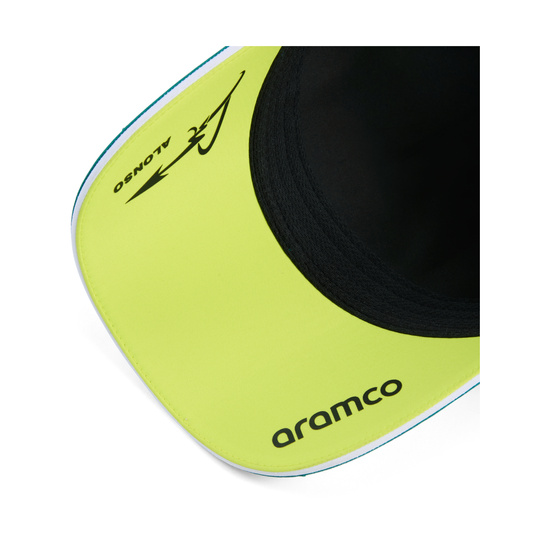 2026 Aston Martin F1 Fernando Alonso Team Hat Lime