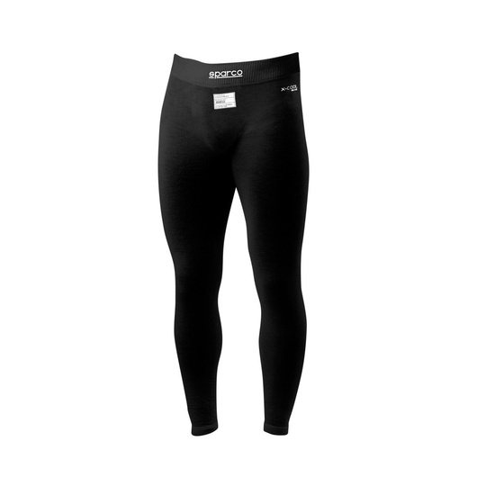 Sparco Prime RW-10 Long Underwear Bottoms Black (FIA)