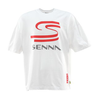 2025 Ayrton Senna F1 Mens Double S Oversize T-Shirt