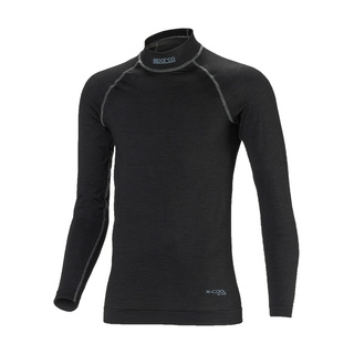 Sparco Shield RW-9 Roll-Neck Underwear Top Black (FIA)