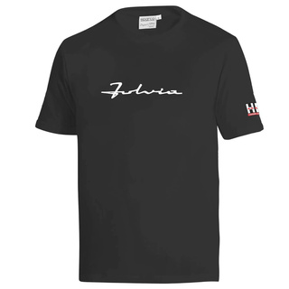 Sparco Lancia HF Fulvia Logo T-shirt Black