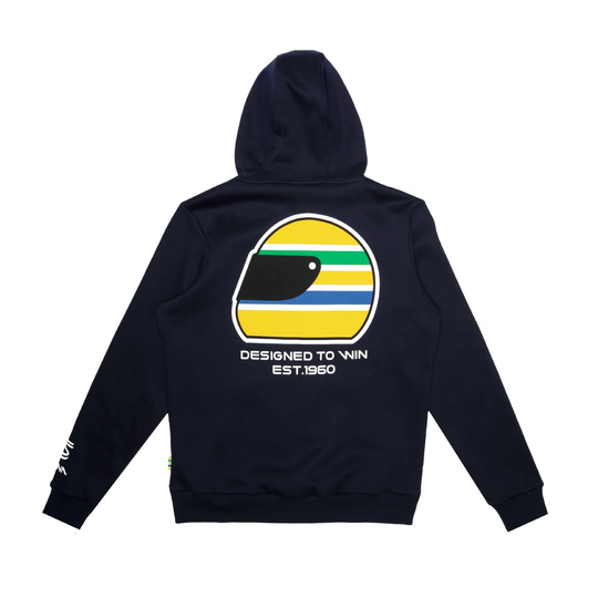 2026 Ayrton Senna Mens Helmet Hooded sweatshirt