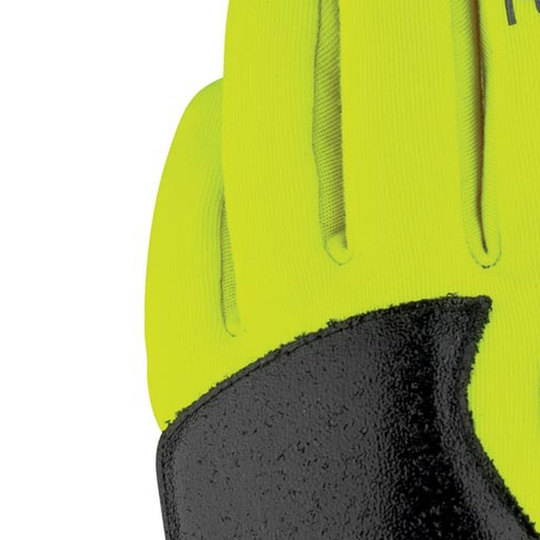OMP PRO Mech S Racing Gloves Yellow (FIA)