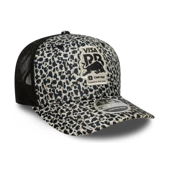 Visa Cash App RB F1 2026 Leopard Trucker Cap Black