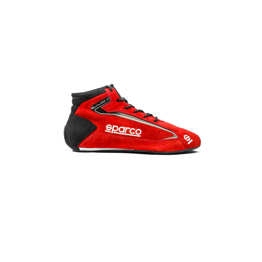 Sparco Slalom+ MY25 Racing Shoes Red (FIA)