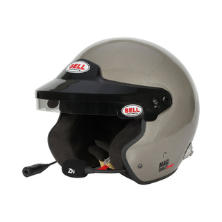 Bell MAG Rally Sport Helmet Silver (FIA)