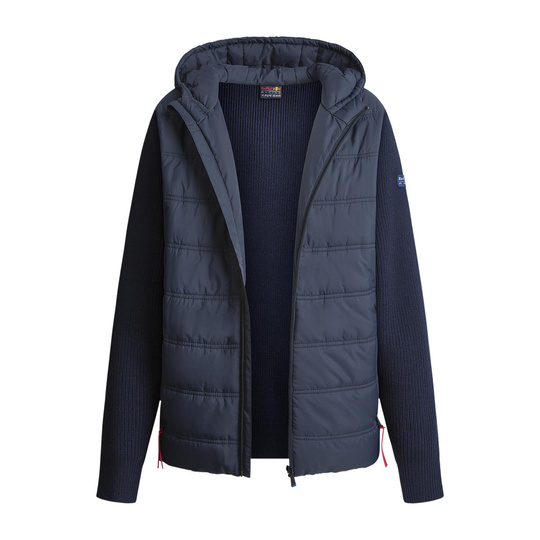 2024 Red Bull Racing Mens Hybrid Knit Hooded Sweatshirt