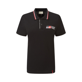 2026 Toyota Gazoo Racing GR Logo Women's Polo Shirt Black