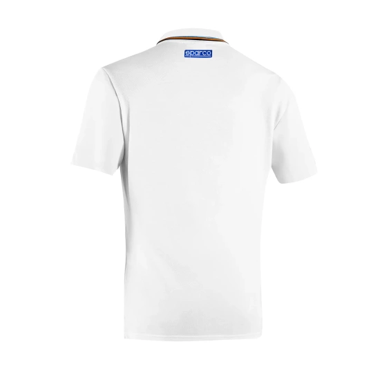 Men's Sparco GULF white polo shirt