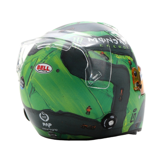 McLaren F1 Lando Norris Las Vegas GP Miniature Helmet 1:5