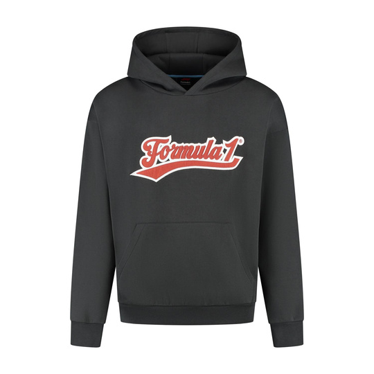 Formula 1 Heritage Graphic Hoodie Black