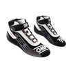 OMP KS-3 MY21 Karting Shoes Black/White