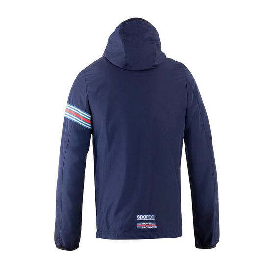 Sparco Martini Racing Mens SL Windbreaker jacket navy blue