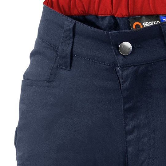 Sparco FTW Hawaii Shorts Navy Blue/Red