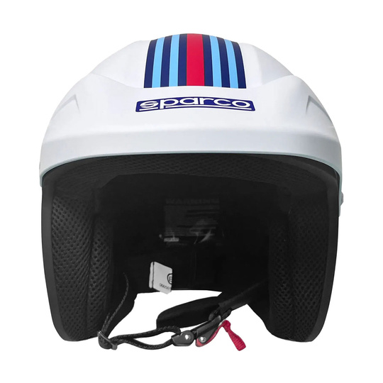 Sparco J-PRO Martini Racing Open Face Helmet white