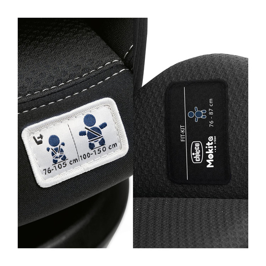 Chicco Mokita I-Size Child Seat Black (9-36 kg)