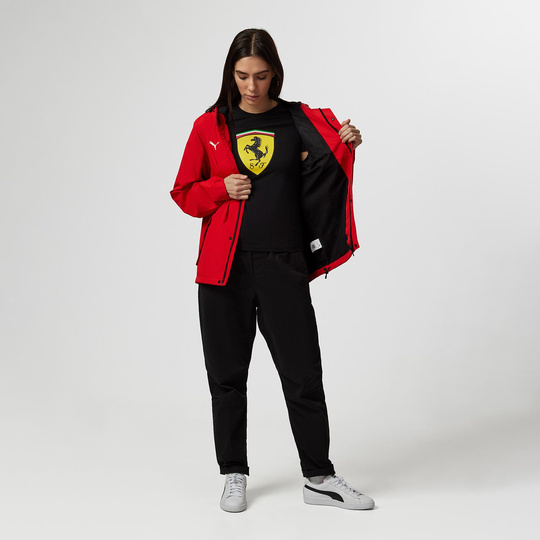2024 Mens Rain Jacket Red Ferrari F1