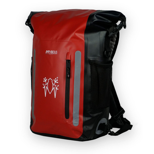 Amphibious ATOM II Waterproof Backpack Red