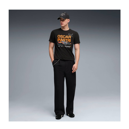2026 McLaren F1 Mens Oscar Piastri T-Shirt black
