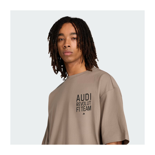 2026 Audi Revolut F1 Elevated Graphic T-shirt Brown