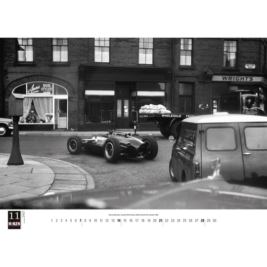 McKlein 2027 Motorsport Classic Wall Calendar