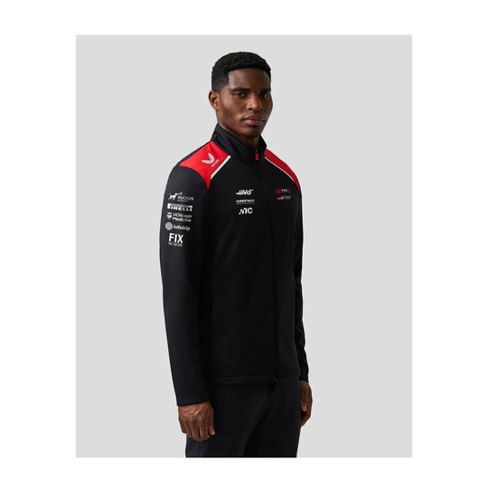 2026 Haas F1 Mens Team Softshell Jacket