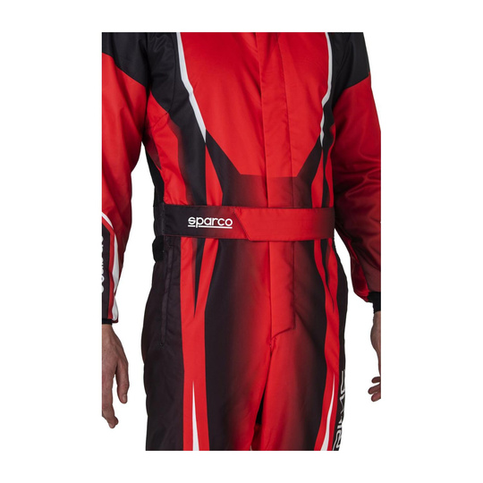 Sparco Prime K Karting Suit Black/Red (FIA)