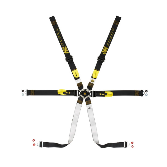OMP ONE ENDURANCE Pull Down 6 - point Safety Belts