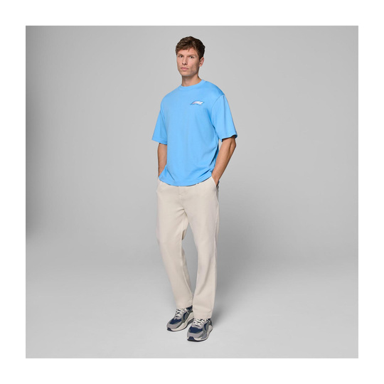 2025 Formula 1 Men's Heritage Logo Blue T-shirt