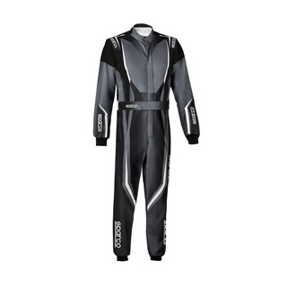 Sparco Prime K Kids Karting Suit Black/Grey (FIA)