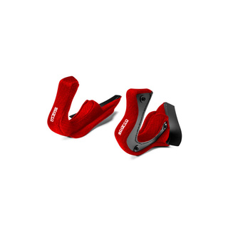 Sparco cheek pads for PRIME RJ helmets red