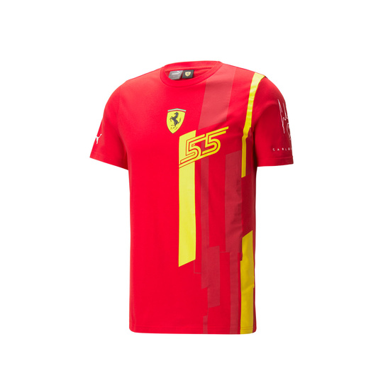  Ferrari F1 Mens Sainz SE T-shirt Red