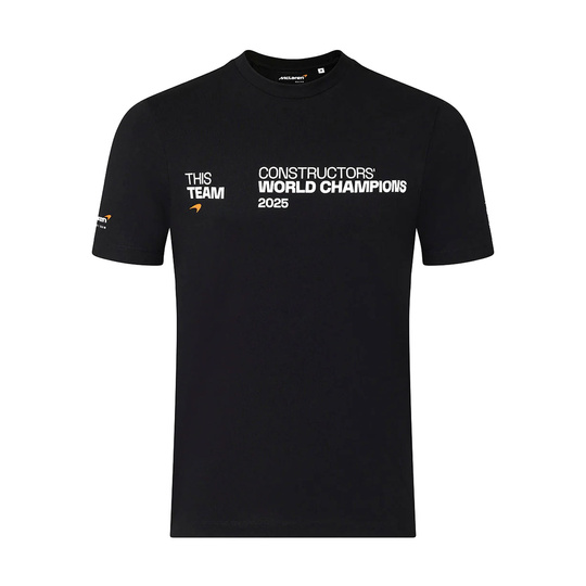 2025 McLaren F1 Mens Constructor Champions T-Shirt