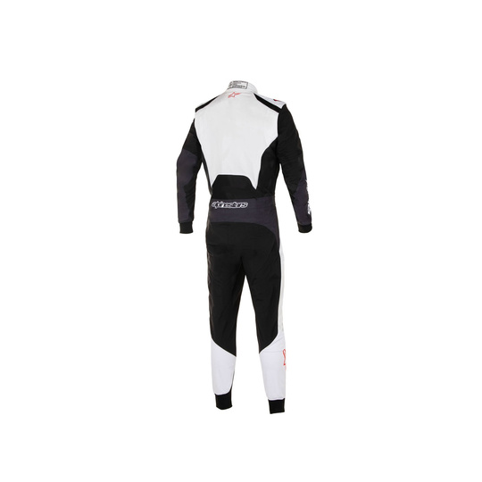 Alpinestars KMX-5 V3 8877-2022 Karting Suit white-black (FIA)