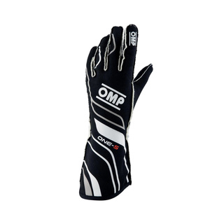 OMP One-S MY20 Racing Gloves Black (FIA)