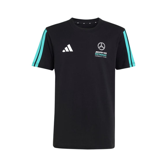 Mercedes AMG F1 2026 Kids' DNA Logo T-shirt Black