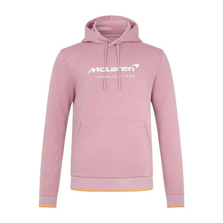 2025 McLaren F1 Mens Essentials Hooded Sweatshirt pink