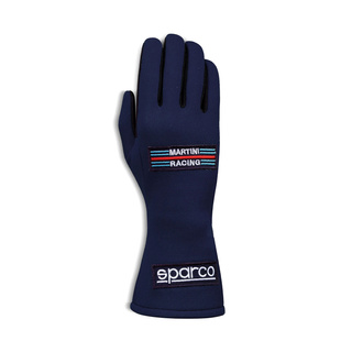 Sparco Land Martini Racing MY25 Racing Gloves Navy Blue (FIA)