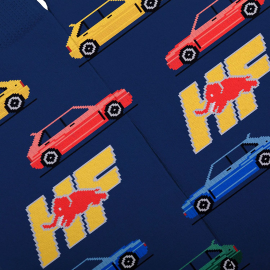 Sparco Lancia Collection Socks Navy Blue