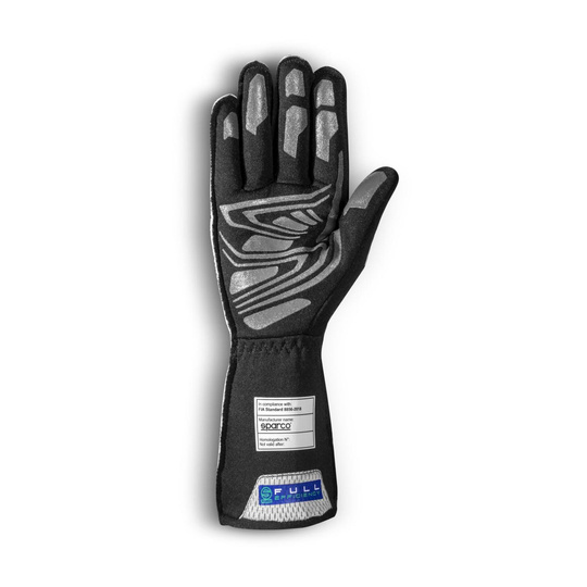Sparco Futura Racing Gloves Black/Green (FIA)